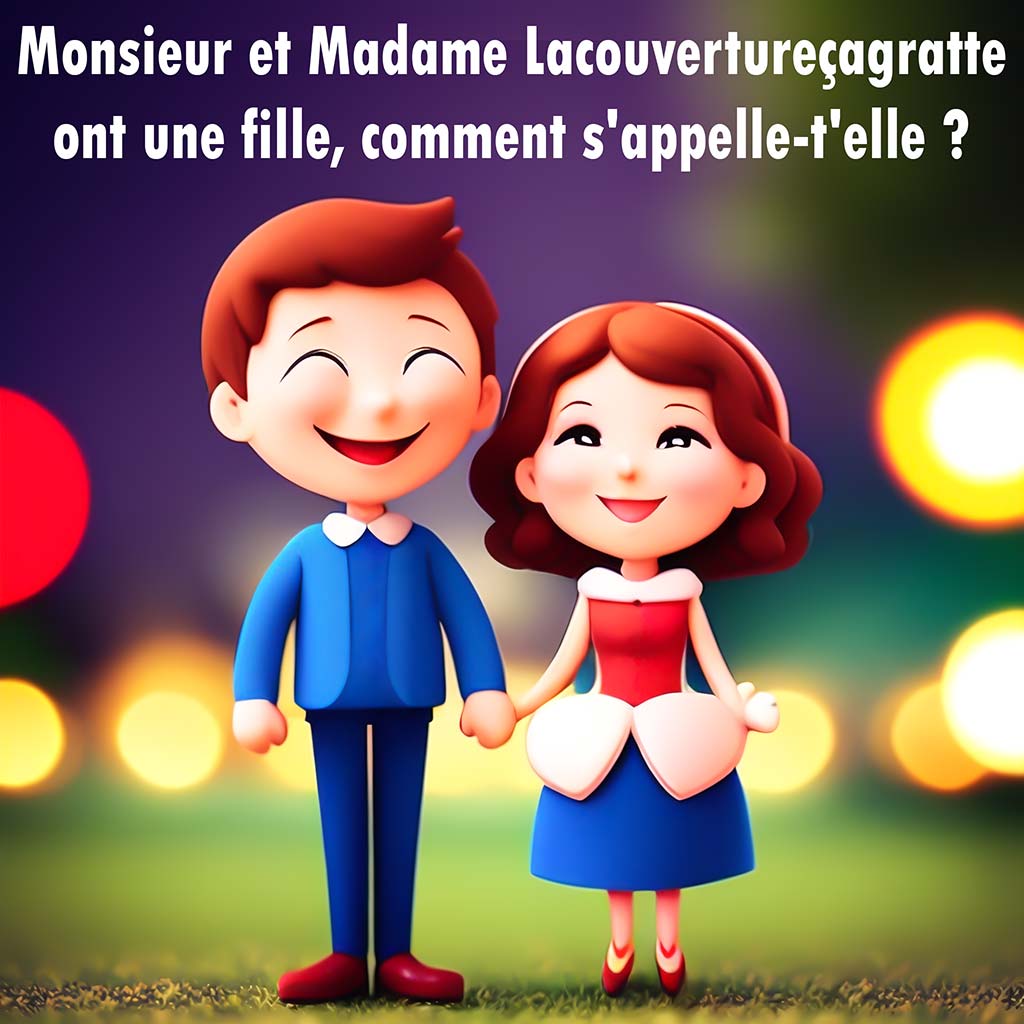 Monsieur et Madame Lacouvertureçagratte